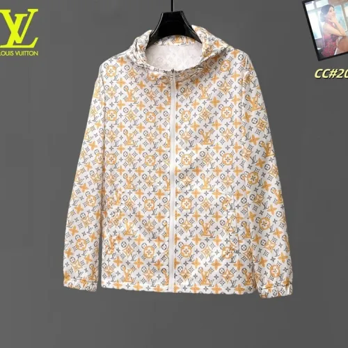 Designer Louis Vuitton Style UV Protection Jacket   Lightweight & Hooded #B53107