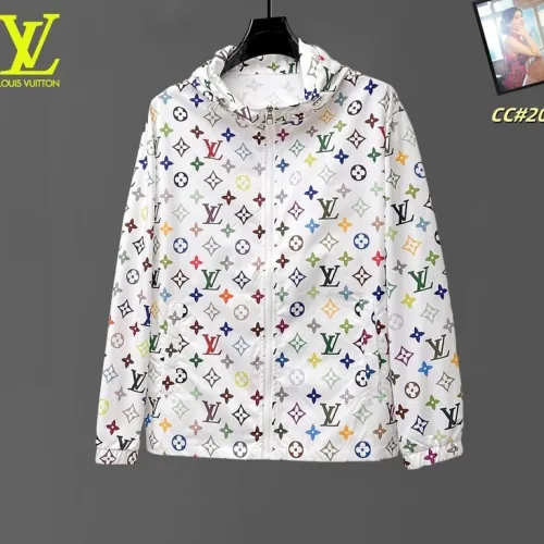 Designer Louis Vuitton Style UV Protection Jacket   Lightweight & Hooded #B53108