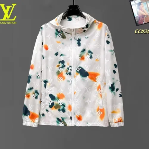 Designer Louis Vuitton Style UV Protection Jacket   Lightweight & Hooded #B53109