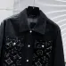 Louis Vuitton Jackets for Men Black/Blue #B53715
