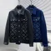 Louis Vuitton Jackets for Men Black/Blue #B53715