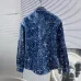 Louis Vuitton Jackets for Men Blue/Black #B53717