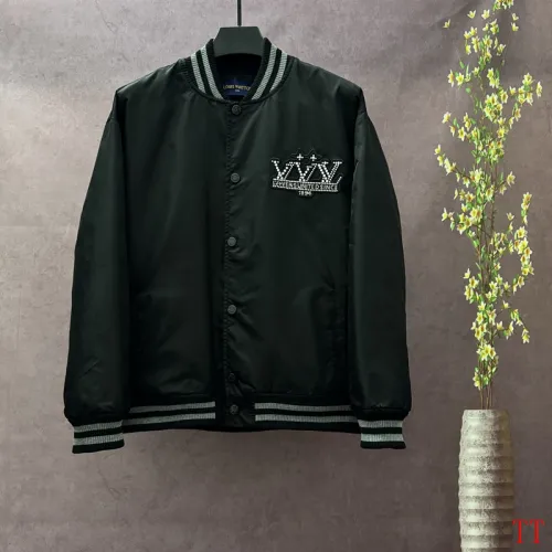 Louis Vuitton Jackets for Men High quality embroidery catwalk edition #B53720