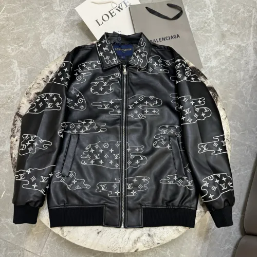 Louis Vuitton Leather Jacket for Men #B57033