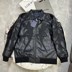 Louis Vuitton Leather Jacket for Men #B57037
