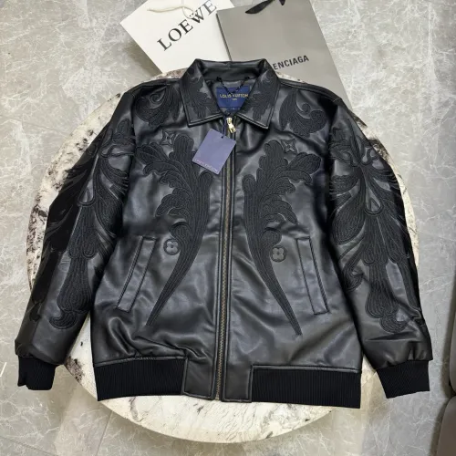 Louis Vuitton Leather Jacket for Men #B57037