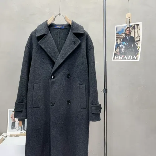 Louis Vuitton Men's Extra-Long Wool Coat #B56927