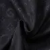 Louis Vuitton Men's Monogram Embroidered Zip-Up Jacket Black #B54533