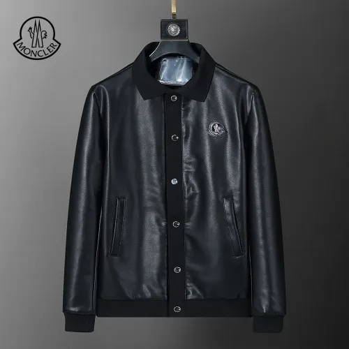 Moncler Leather Jackets for Men #B42403