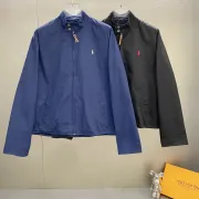 Ralph Lauren Harrington Jacket with lapel zip-up design and windproof construction for Men and Women #B58784 Ralph Lauren Harrington Jacket with lapel zip-up design and windproof construction for Men and Women #B58784