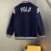 Ralph Lauren Pony Embroidery American Retro Wool Patchwork Leather Baseball Jacket with Large Logo Jackets for Men #B58782