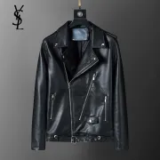 YSL Leather Jackets for Men #B42395