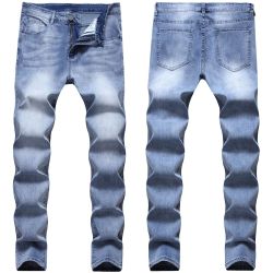 2020 BALMAIN jeans stretchy jeans Men's Long Jeans #99899202