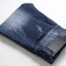 2021 new men's jeans blue stretch European and American personality zipper decoration jeans trendy men #99908631