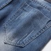 2021 new men's jeans blue stretch European and American personality zipper decoration jeans trendy men #99908631