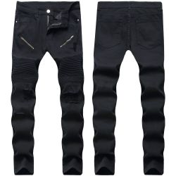 BALMAIN 2020  jeans stretchy jeans Men's Long Jeans #99899197