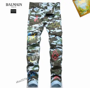 BALMAIN Jeans for Men's Long Jeans #B45637