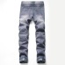 Nostalgic ripped motorcycle jeans Jeans for Men's Long Jeans #99908597