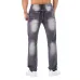 Nostalgic ripped motorcycle jeans Jeans for Men's Long Jeans #99908601