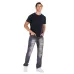 Nostalgic ripped motorcycle jeans Jeans for Men's Long Jeans #99908601