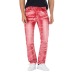 Nostalgic ripped motorcycle jeans Jeans for Men's Long Jeans #99908607