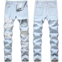 Ripped jeans for Men's Long Jeans #99899901