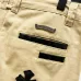Chrome Hearts 40 patch cross chino khaki pants #B53366