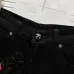 Chrome Hearts Red, White, Black, & Leopard Cross Patch Carpenter Pants #B53365