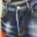 2025 DSQ2 Men's Denim Jeans Bold Red Maple Leaf Print with Faded Wash for Trendy Gentlemen #B54871