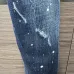 DSQ2 Men's Denim Jeans  Distressed Patchwork Style with Paint Splatter for Fashion   Forward Males #B54870