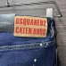 DSQ2 Men's Denim Jeans  Distressed Patchwork Style with Paint Splatter for Fashion   Forward Males #B54870