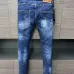 DSQ2 Men's Denim Jeans  Distressed Patchwork Style with Paint Splatter for Fashion   Forward Males #B54870