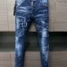 DSQ2 Men's Denim Jeans  Distressed Patchwork Style with Paint Splatter for Fashion   Forward Males #B54870