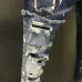 DSQ2 Men's Denim Jeans Edgy Distressed Design with Paint Splatter and Zipper Detail for Fashion Rebels #B54864