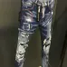 DSQ2 Men's Denim Jeans Edgy Distressed Design with Paint Splatter and Zipper Detail for Fashion Rebels #B54864