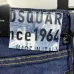 DSQ2 Men's Denim Jeans Edgy Distressed Design with Paint Splatter and Zipper Detail for Fashion Rebels #B54865