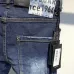 DSQ2 Men's Denim Jeans Edgy Distressed Design with Paint Splatter and Zipper Detail for Fashion Rebels #B54865