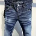 DSQ2 Men's Denim Jeans Edgy Distressed Design with Paint Splatter and Zipper Detail for Fashion Rebels #B54865
