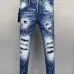 DSQ2 Men's Denim Jeans Edgy Distressed Design with Paint Splatter and Zipper Detail for Fashion Rebels #B54866