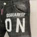 DSQ2 Men's Denim Jeans Edgy Distressed Design with Paint Splatter and Zipper Detail for Fashion Rebels #B54869