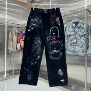 Louis Vuitton Jeans for Louis Vuitton short Jeans for men #B50190