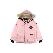 Canada goose jacket 19fw expedition wolf hairs 80% white duck down 1:1 quality Canada goose down coat #99901921