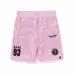 Bape short Pants Black/Grey/Pink #B45762