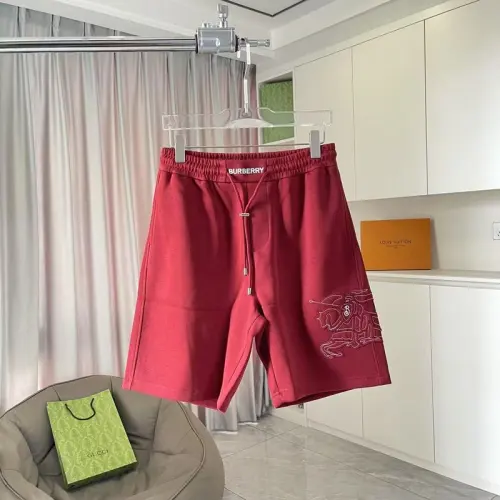 Burberry Pants for Burberry Short Pants for men Black/Red/Blue #B53783