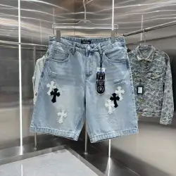 Chrome Hearts Pants for Chrome Hearts Short pants for men #B62986