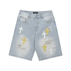 Chrome Hearts Pants for Chrome Hearts Short pants for men #B64437