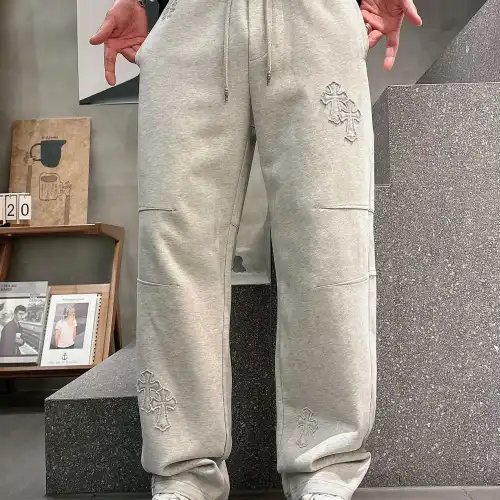 Chrome Hearts Pants for Chrome Hearts long pants for men #B60780
