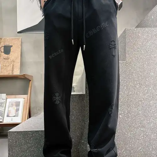 Chrome Hearts Pants for Chrome Hearts long pants for men #B60786