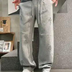 Chrome Hearts Pants for Chrome Hearts long pants for men #B60787