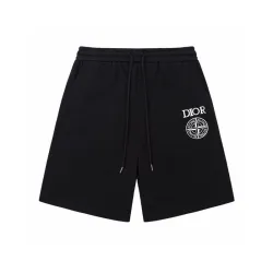 Dior Short Pants Black/White #B51691